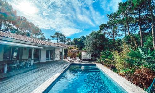 CASA OLEA - Villa Surf House - piscine chauffée - 4 chambres - golf Seignosse