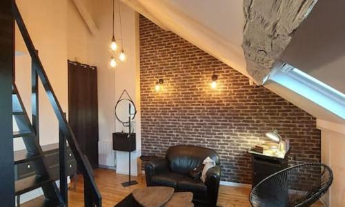 loft, proche centre-ville et gare.