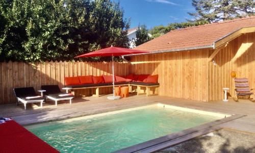 Poupille à la plage