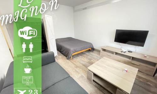 #Le Mignon Calme & Reposant WIFI-TV Parking