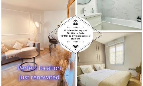 Top Location apartment 10 min Disneyland