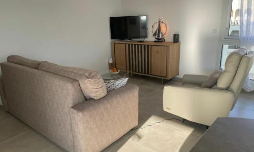 T2 Appartement Sunset Lodge à 250 m de la mer, 3 couchages