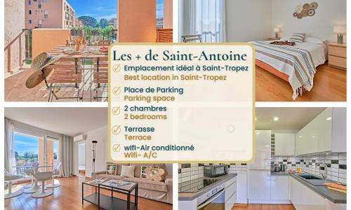 Saint Antoine-City center St-Tropez-TerraceParking