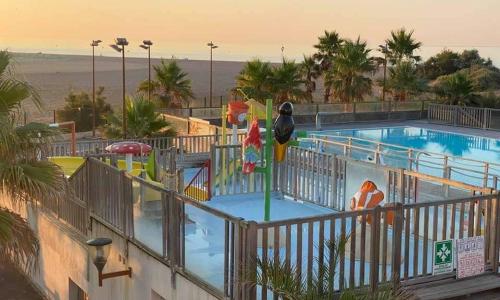 Mobil home Camping Bleu Marine