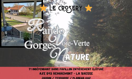 LE CROSERY Clim Rando Ski Gorges Voie Verte