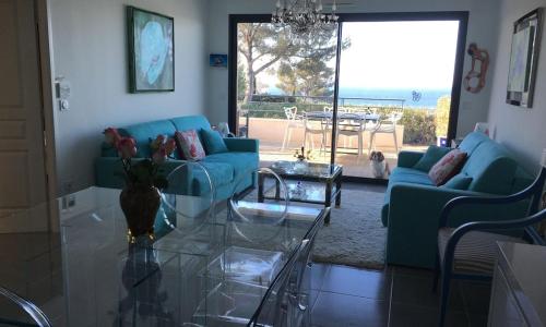 Charmant F3 vue mer avec piscine