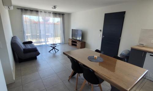 Landes, maison de vacance jumelée à linxe