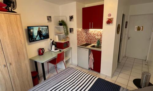beau studio centre ville et proche gare