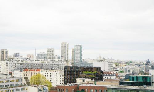 Cozy 45 m with view over Paris