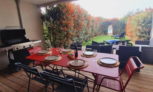 Mini villa Bay, 6 pers, piscine, 400 m plage