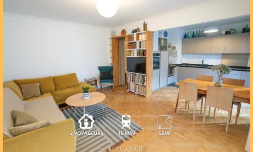 L'Escapade ~ T2 lumineux ~ Proche Paris et RER A