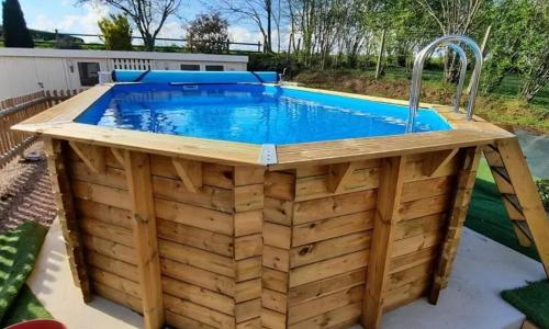 Maison de 6 chambres avec piscine privee sauna et jardin clos a Fourches