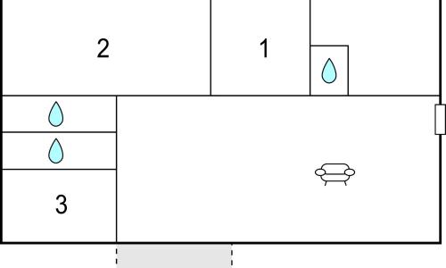 Awesome Apartment In Le Plessis-trvise With Kitchen