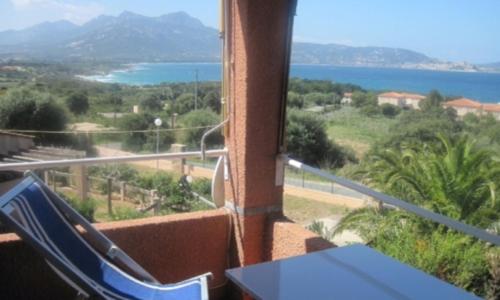 La terrazza sulla baia di Calvi