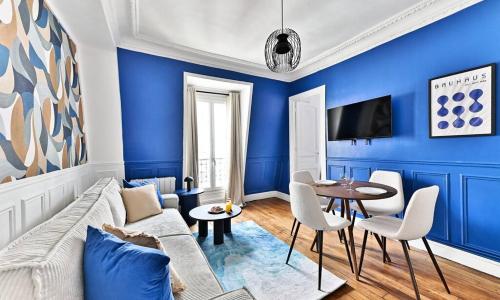 Appartement Paisible Centre de Paris - Bleu