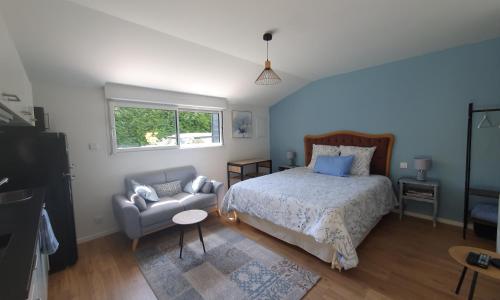 Studio de charme indépendant avec terrasse