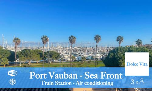 Port Vauban Sea Front 3 Pers AC WiFi