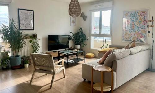 Appartement loft proche T3 groupama stadium LDLC arena eurexpo