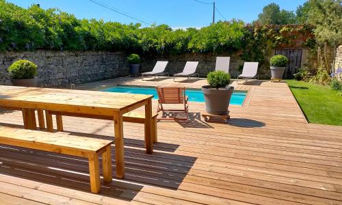 Maison familiale de charme 11 personnes dans le Médoc