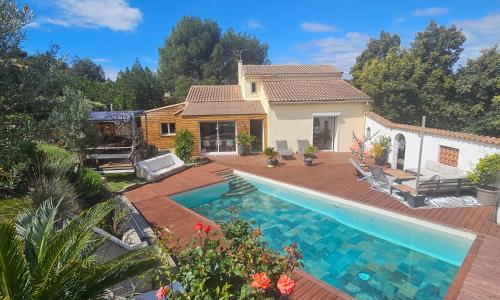 Maison en Provence avec piscine privée proche des alpilles