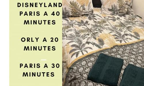 T1 bis proche Orly et paris 4 voyageurs