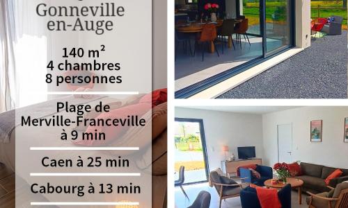 Maison entre Mer et Campagne à 5 min du musée de la Batterie de Merville