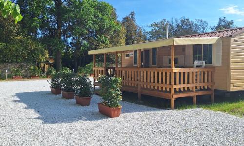 Mobile home Viareggio - including airco- Camping Paradiso - G008