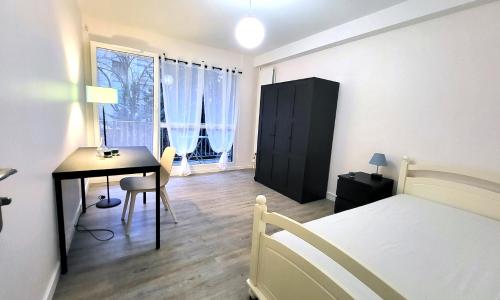 Studio centre-ville à 5 kms des portes de Paris
