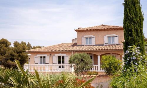 Grande villa, piscine, vue étang, climatisation