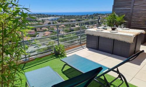 Spacieux 3 pièces vue mer