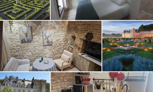 Villandry centre Appartement duplex entièrement rénové, au calme