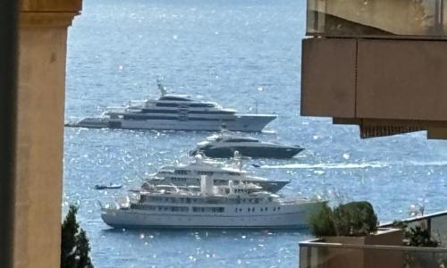 Studio jardin 5 mn plage Monaco Air Conditioner