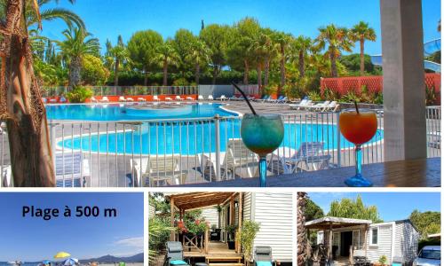 HappyMobilhome Argelès-sur-mer -plage à 500m- Camping 4 étoiles Del Mar