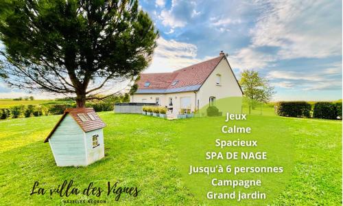 Grand spa, maison familiale, calme, Villa des Vignes