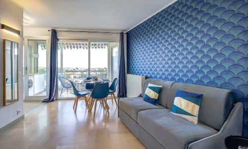 Studio vue mer, piscine - tennis