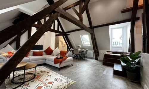 Charme, poutres et élégance