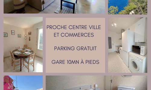 Spacieux T3 proche Gare et commerces