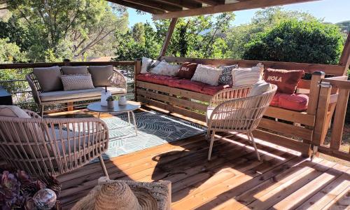 Mobilhome cosy Lalou Camping Gorge Vent Fréjus