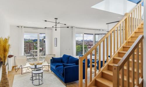 Penthouse 4 chambres avec Terrasse - Bail Mobilité