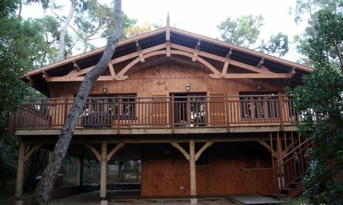Maison bois dans les 44 hectares, Cap-Ferret