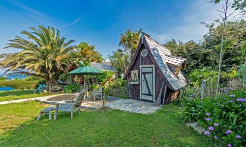 Chalet avec jardin vue mer 100m