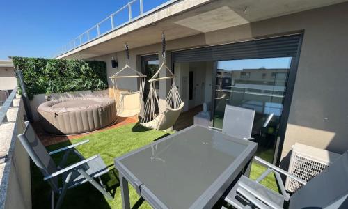 Superbe studio avec Jacuzzi a Montpellier pres d arene
