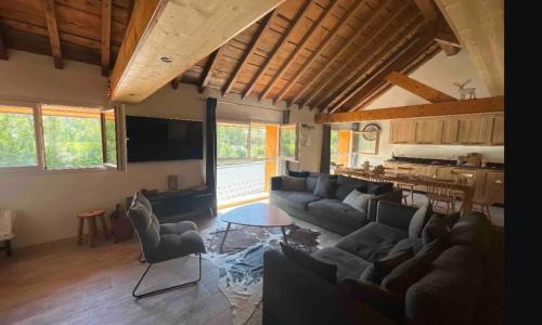 Duplex montagnard chaleureux et spacieux