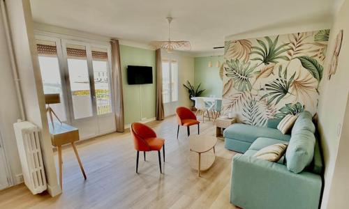 Spacieux T3 terrasse vue mer