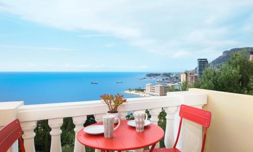 Somptueux 2 pièces Vue époustouflante Mer -Parking