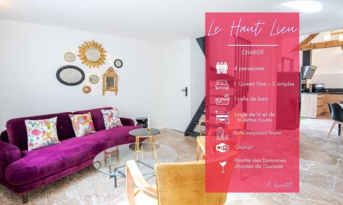 Le Haut Lieu - Charming gîte for 4 people