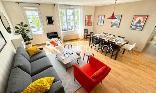 Grand appartement Cosy - Terrasse - 50 m de l'océan