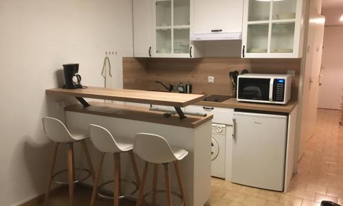 Studio cabine dans résidence avec piscine