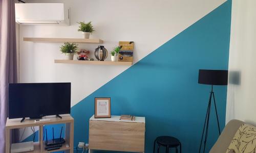 CORAIL STUDIO - 2MIN PLAGE CENTRE VILLE - CLIM - WIFI - PARKING PRIVÉ - IDEAL FAMILLE - La Grande Motte