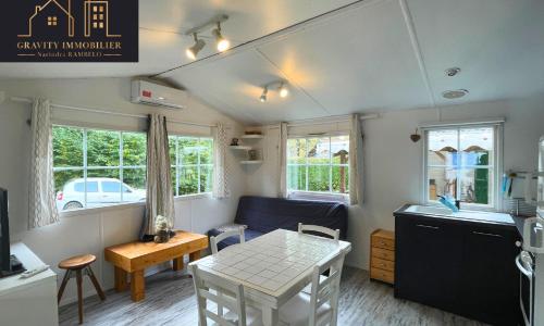 Spacieux mobil home - Terrasse
